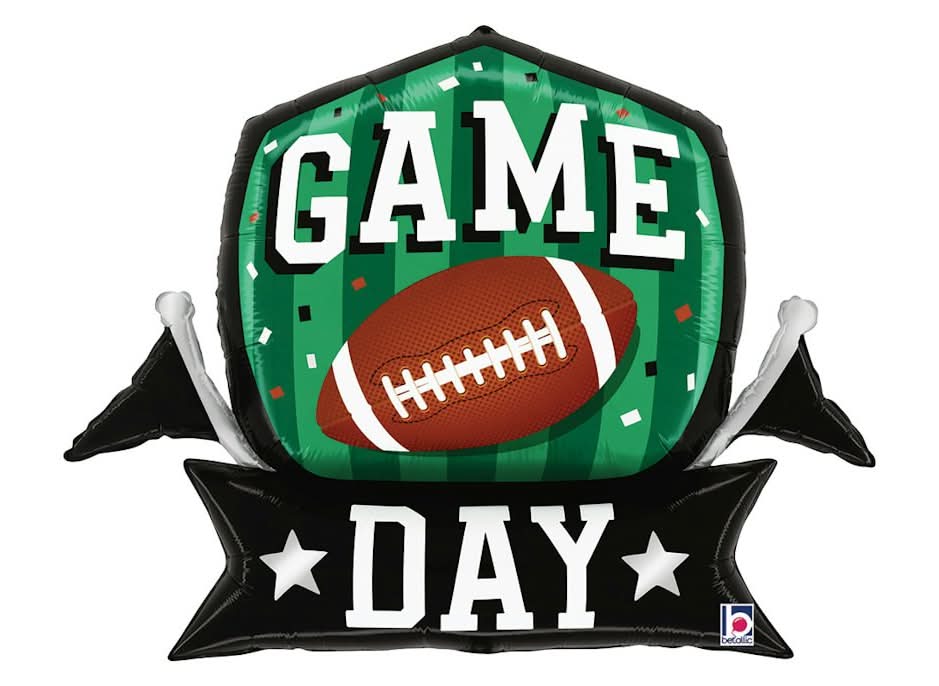 Game Day Crest Oversized Shape Balloon