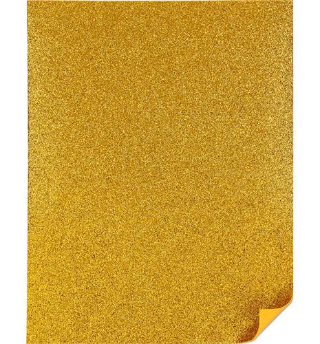 Articolor · Foamy pascua con diamantina, oro claro