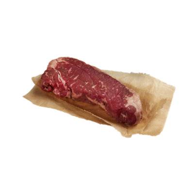 Meat Counter Prime Ny Strip Steak Boneless