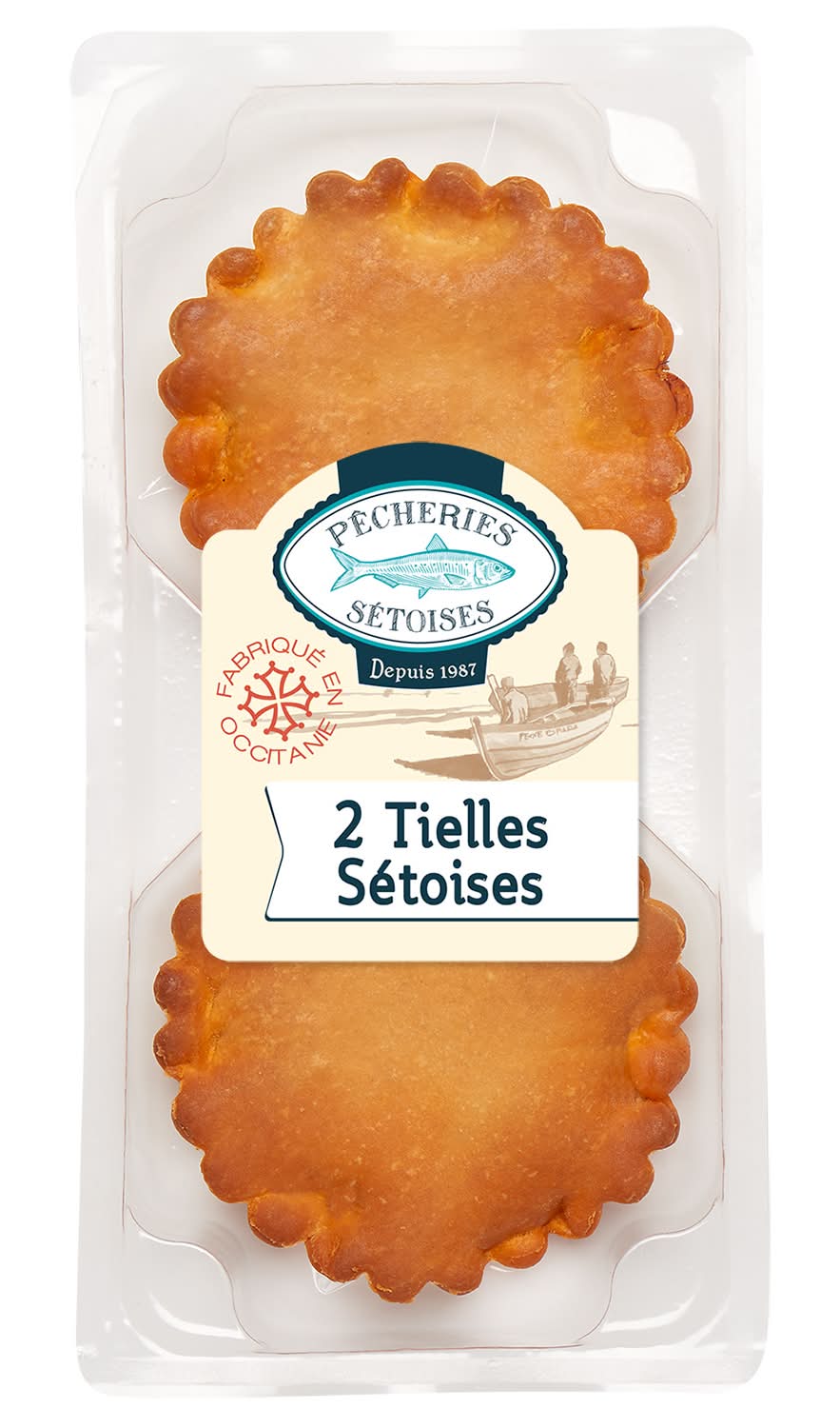Pêcheries Sétoises - Tielle de sètoises (220g)