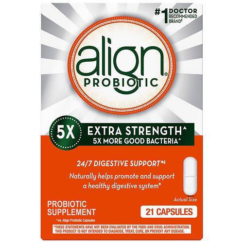 Align Extra Strength Probiotic Supplement - 21.0 ea