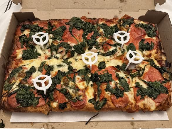 Sicilian Square Pie with One Topping