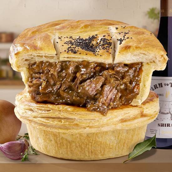 Slow Cooked Beef Cheek Pie