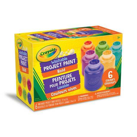 Crayola Washable Project Paint Bold (1 set)