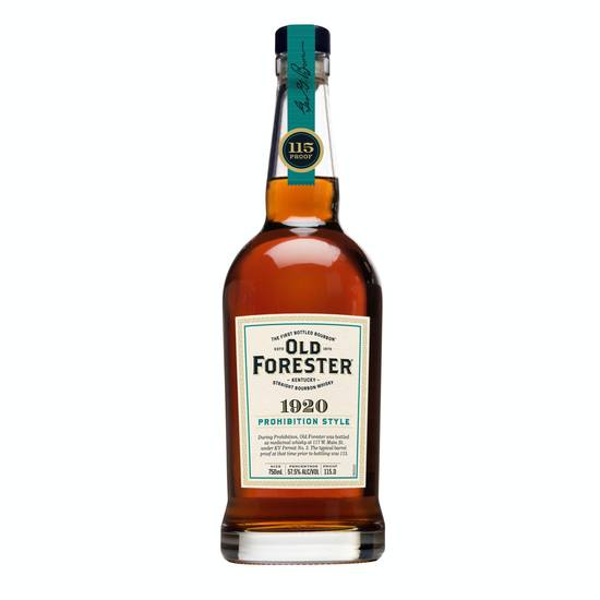 Old Forester Prohibition Style Kentucky Straight Bourbon Whisky (750 ml)