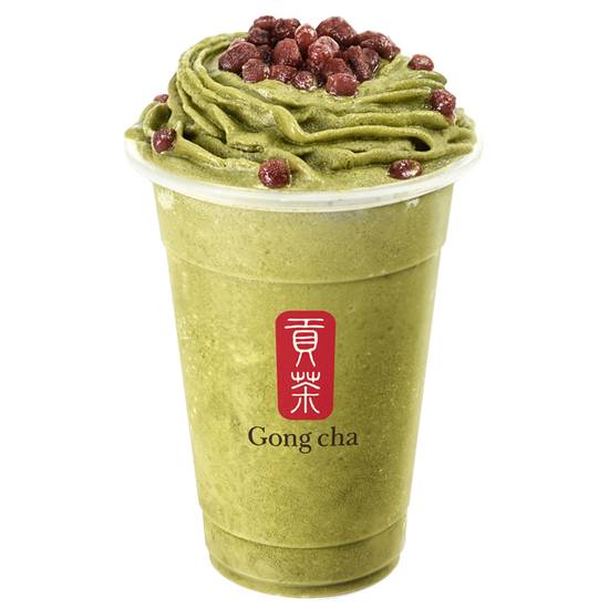 Matcha Red Bean Smoothie