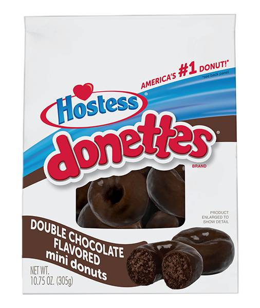 Hostess Double Chocolate Frosted Donettes 10.75oz