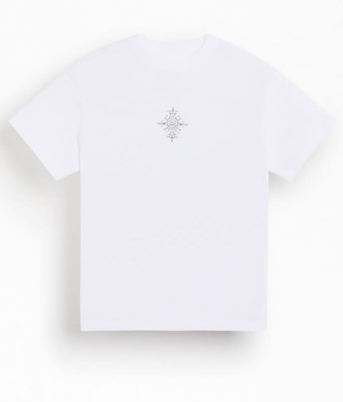 JOKES ON YOU Men's Backpiece T-Shirt White XL