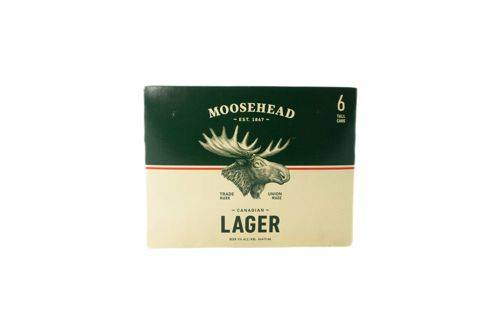 Moosehead Lager Beers (6 x 473 ml)