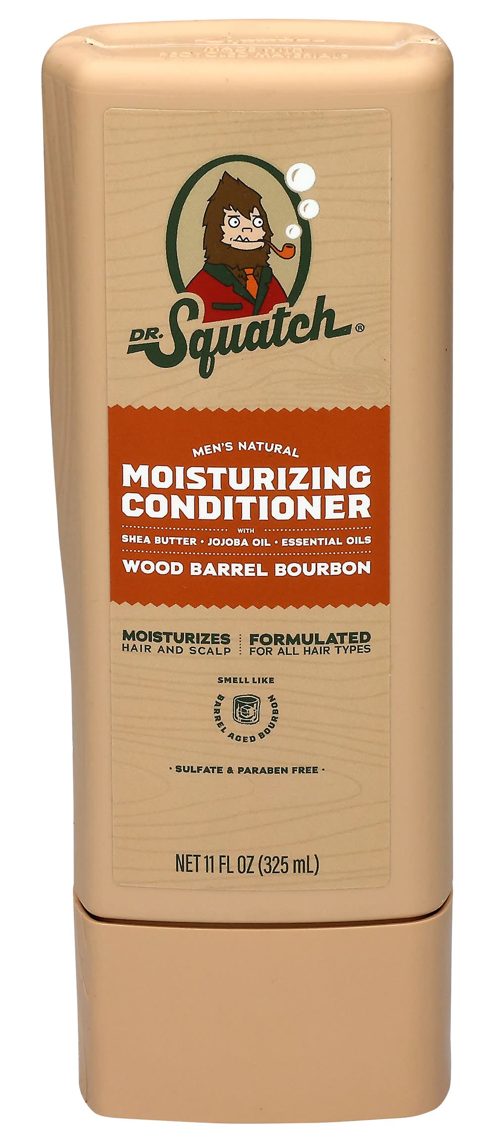 Dr. Squatch Wood Barrel Bourbon Moisturizing Conditioner For Mens (11 fl oz)