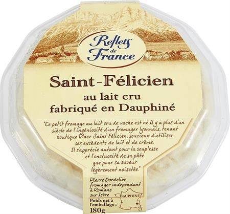 Saint-Félicien Au Lait Cru REFLETS DE FRANCE - le fromage de 180g