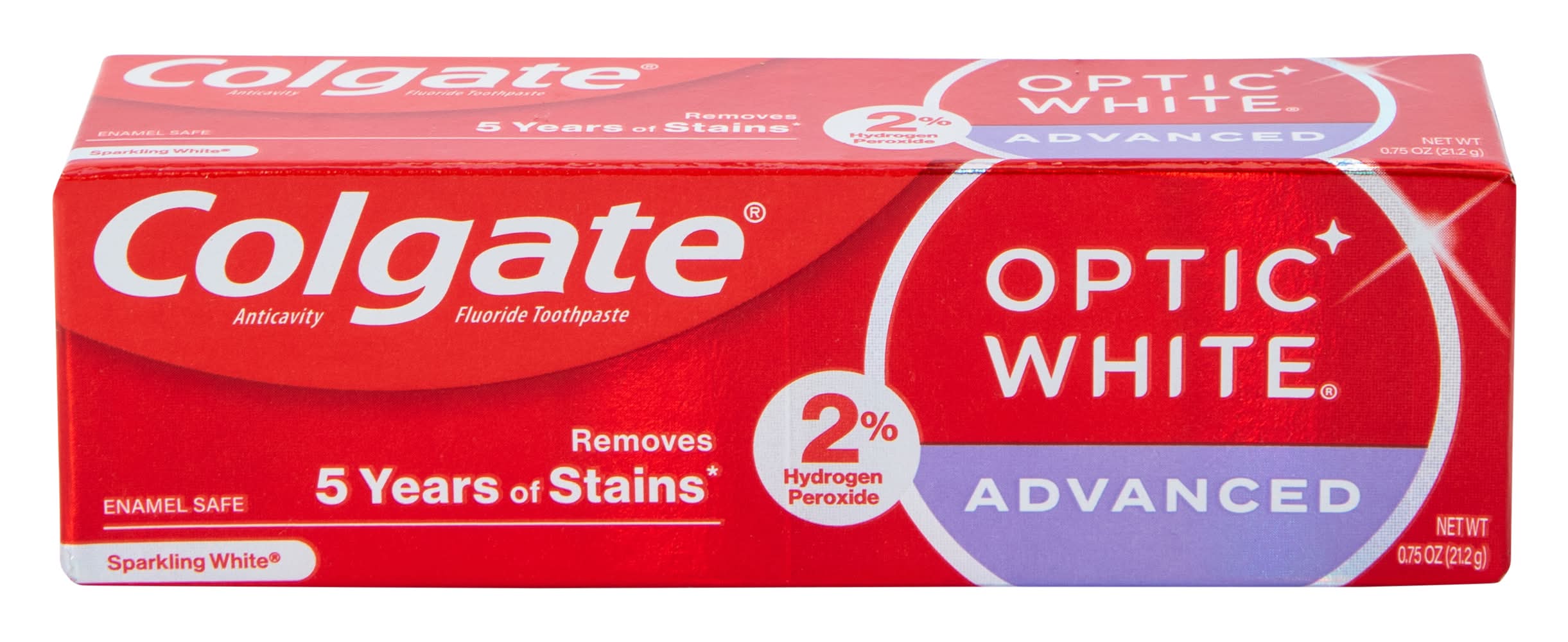 Colgate® Optic White® Advanced Toothpaste 0.75oz
