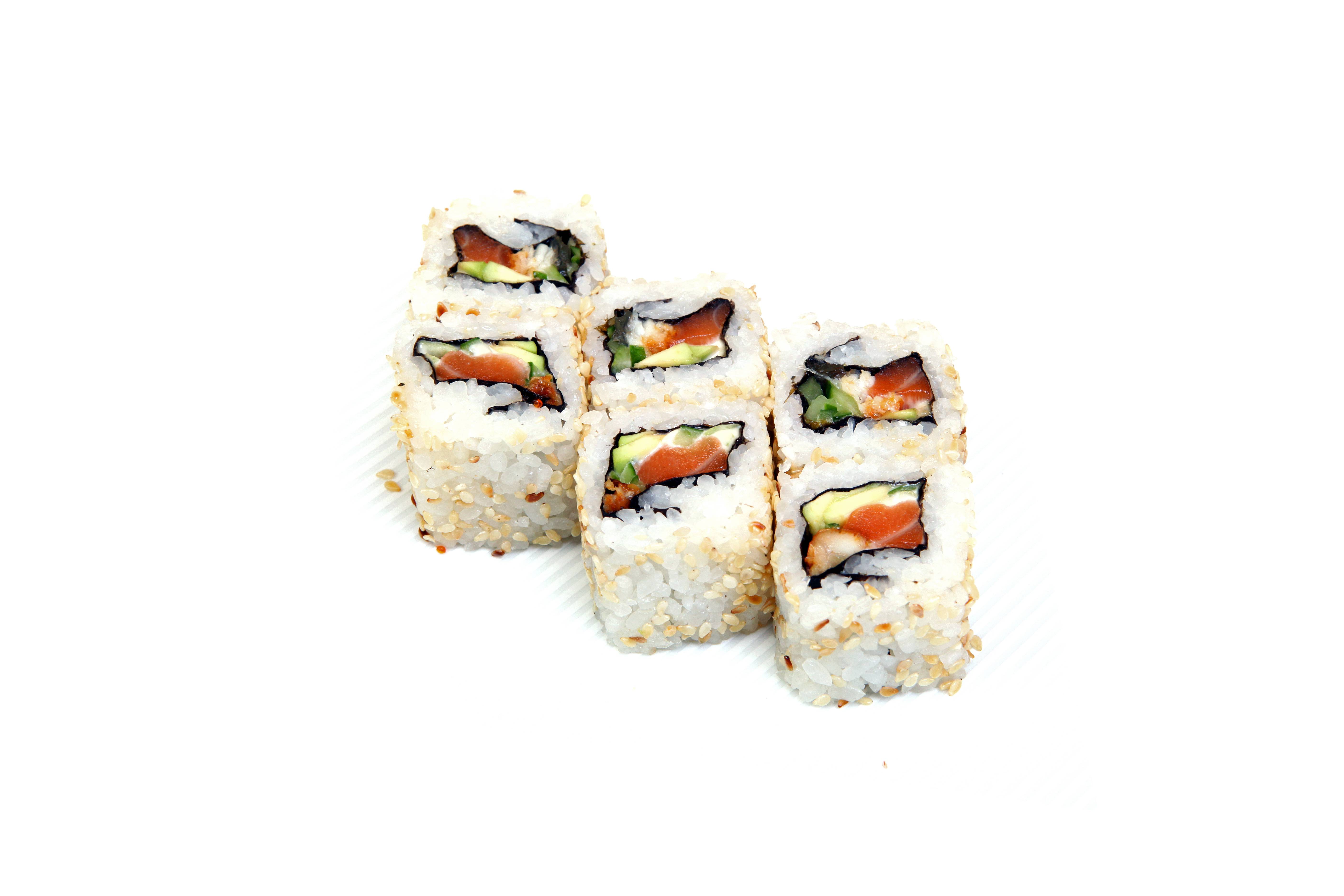 California Saumon concombre cheese