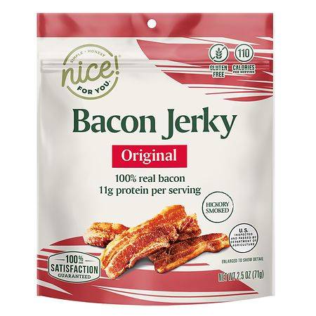 Nice! Premium Bacon Jerky Original
