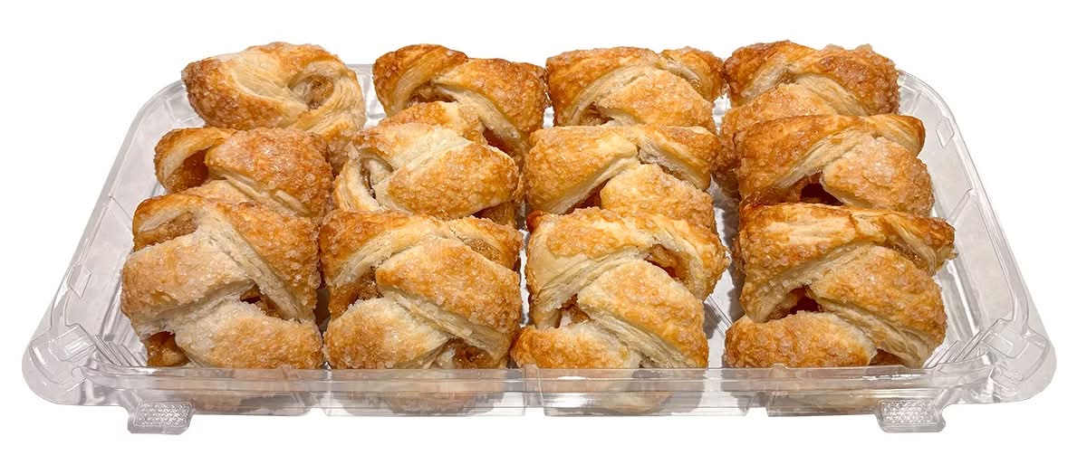 Kirkland Signature Mini Strudel de Manzana con Caramelo 12 Piezas