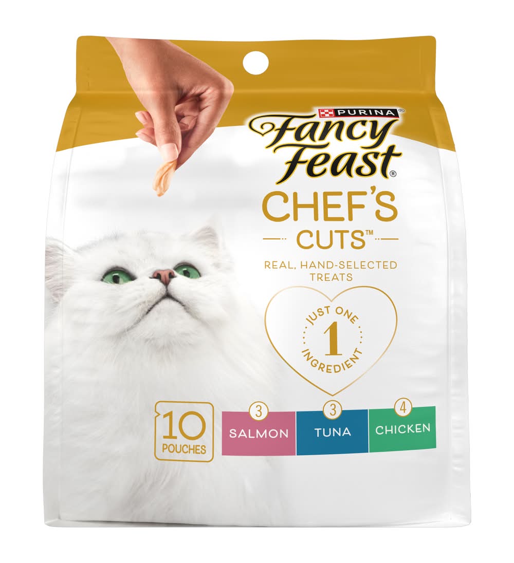 Purina Fancy Feast Natural Treats Variety pack Cat Treats (1.06 oz, 10 ct)