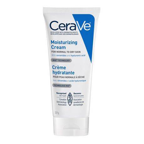 CeraVe Moisturizing Cream For Face & Body Fragrance Free (227 g)