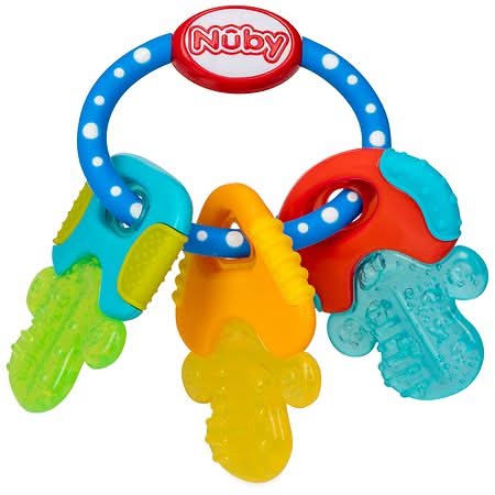 Nuby Icy Bite Keys, Assorted