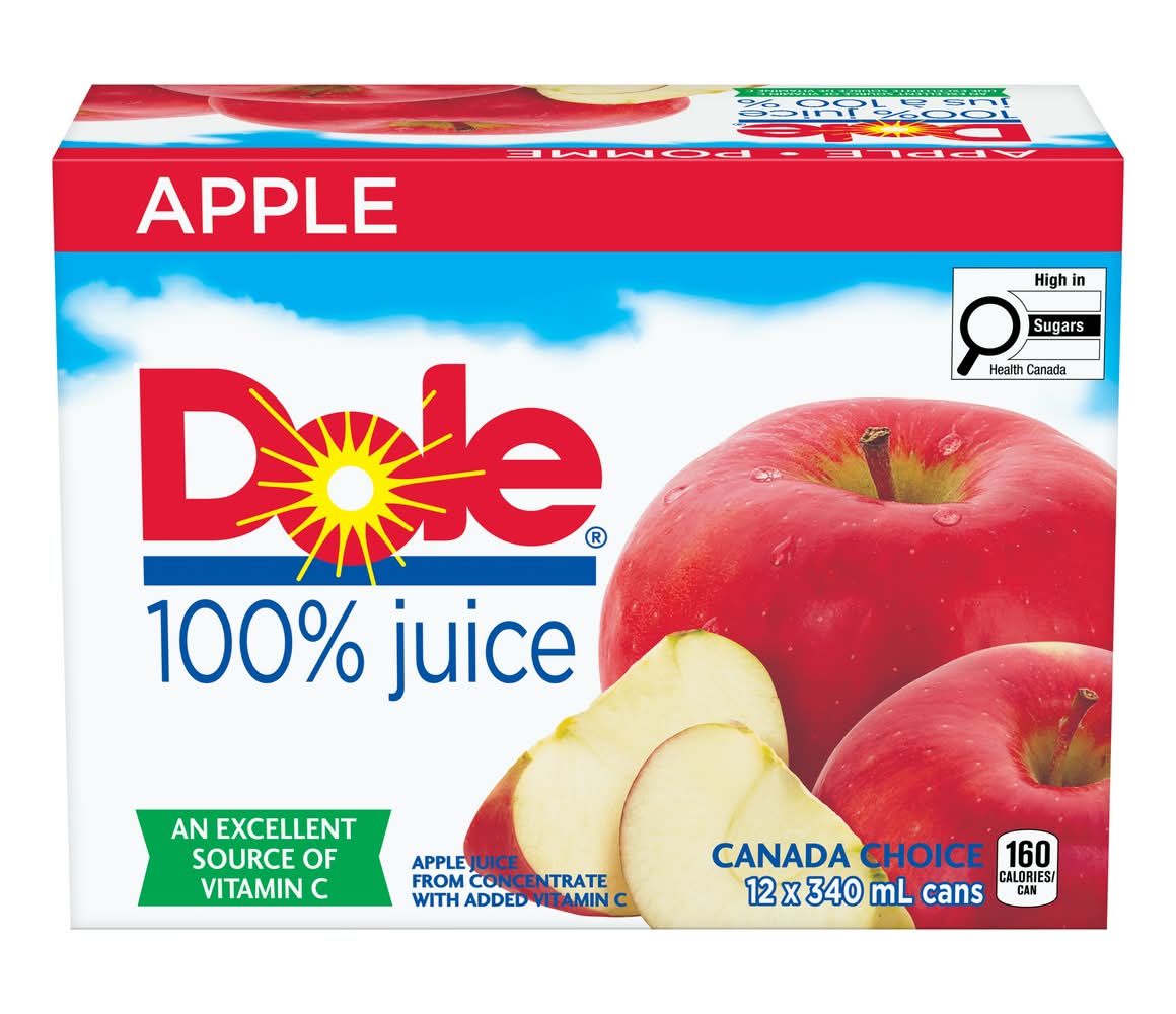 Dole Apple Juice (12 x 4.08 L)