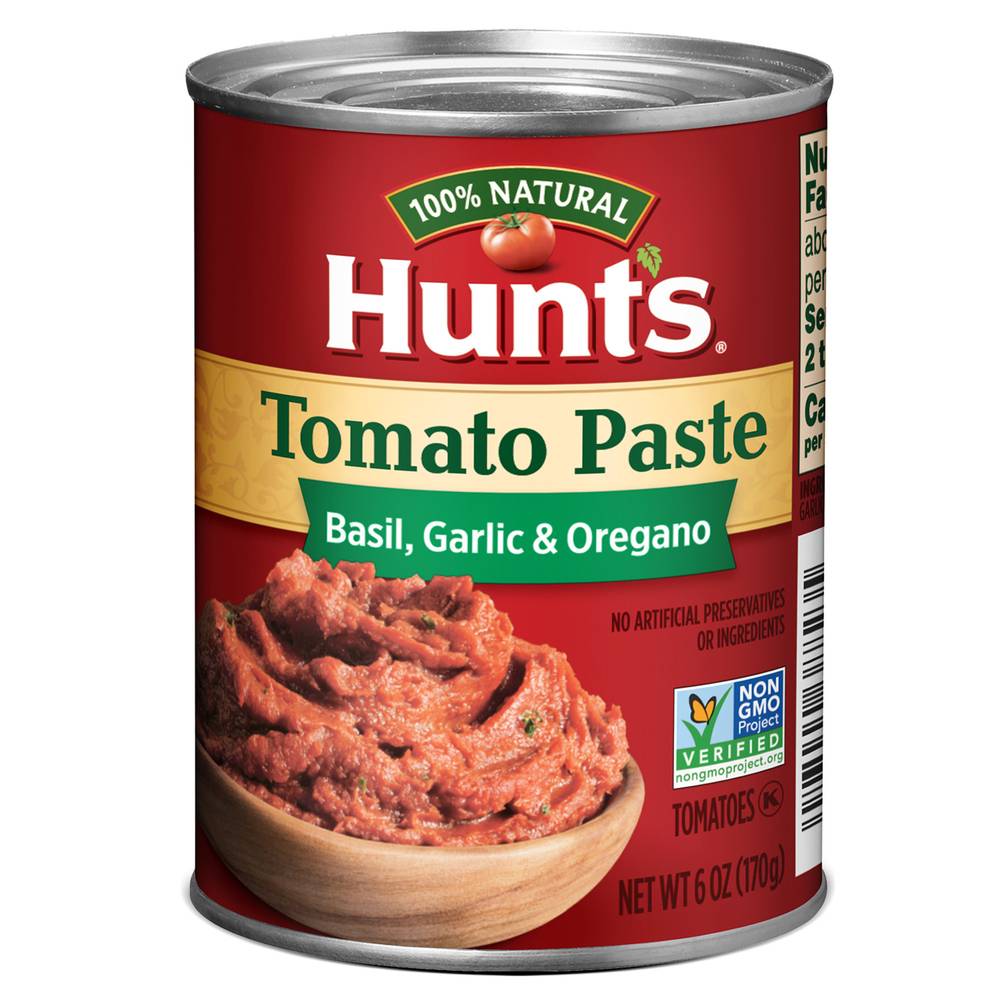 Hunt's Tomato Paste With Basil Garlic & Oregano (6 oz)