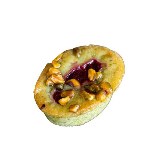 Raspberry & Pistachio Friand (GF)