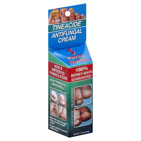 Dr. Blaine's Tineacide Antifungal Cream (1.25 oz)