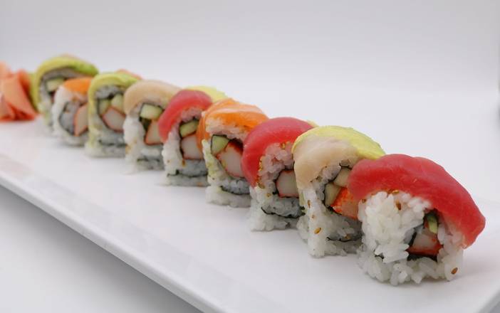 *California Rainbow Roll