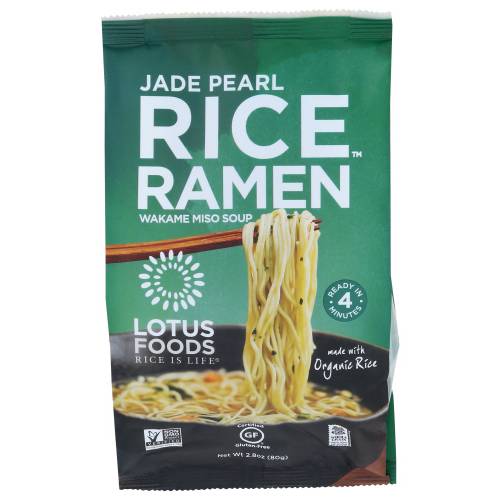 Lotus Foods Jade Pearl Rice Ramen with Miso Soup