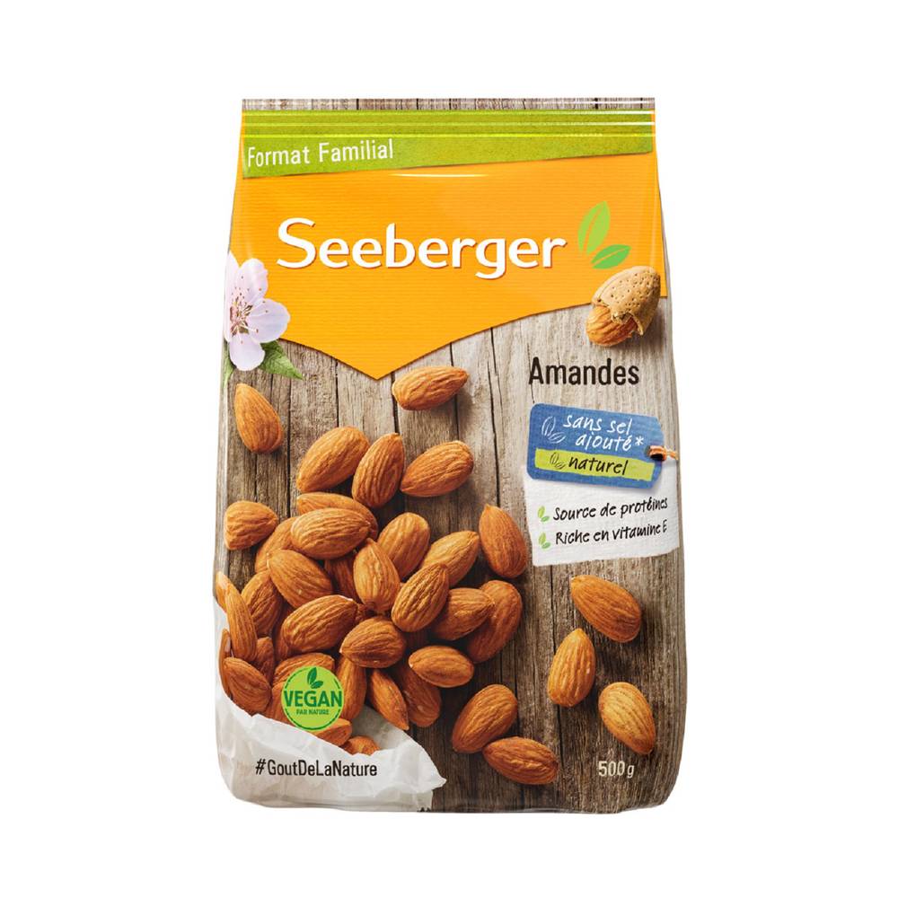 Seeberger - Amandes décortiquées natures