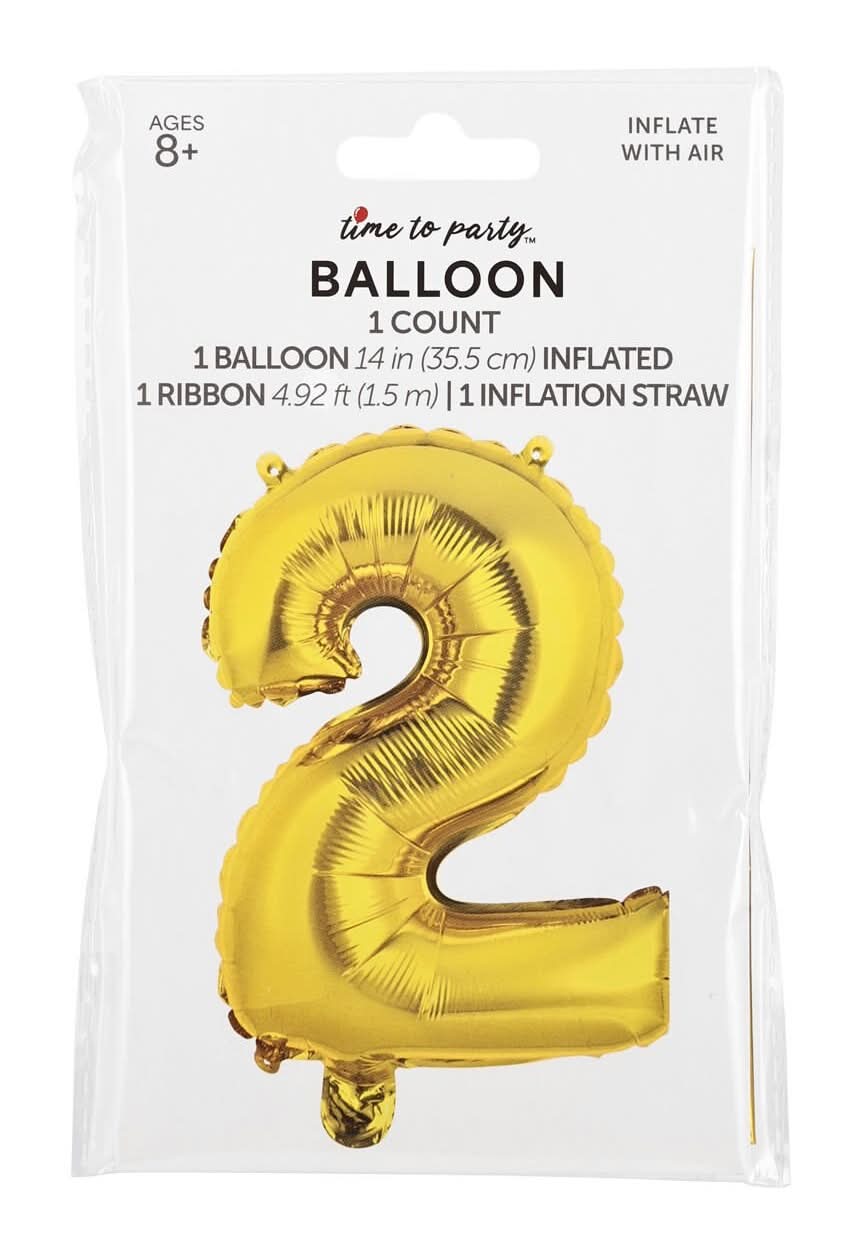 Anagram Air Balloon Number 2, Gold