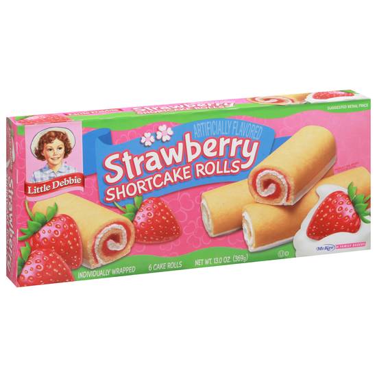 Little Debbie Strawberry Short Cake Rolls