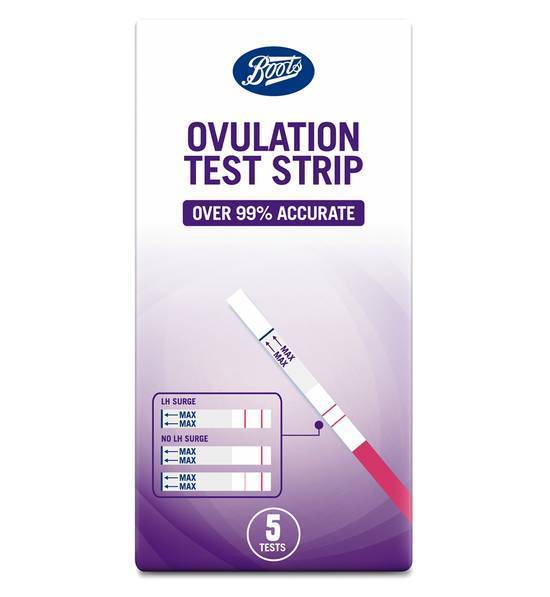 Boots Ovulation Test Strips - 5 tests