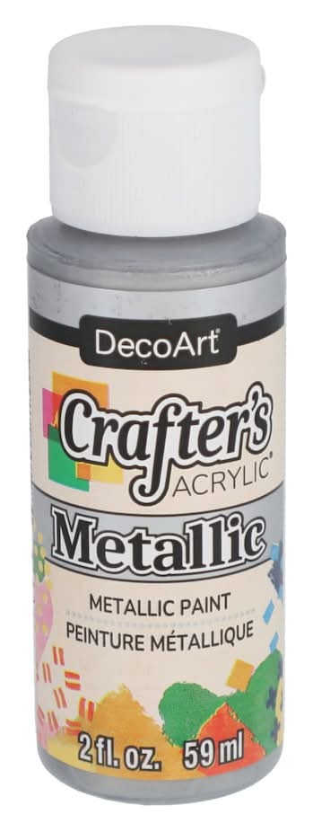 DecoArt Crafter's Acrylic Metallic Paint, 1-ct.