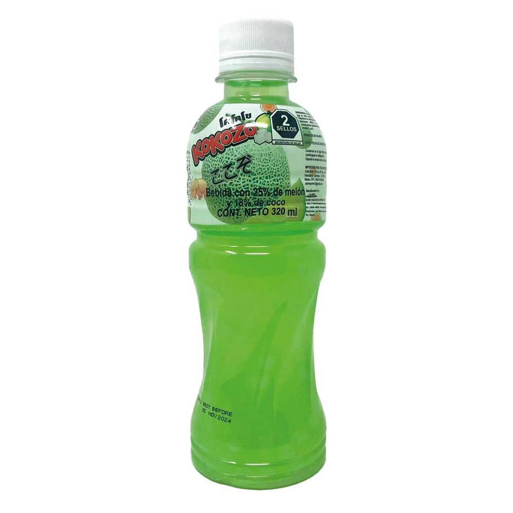 Kokozo · Bebida con trozos de coco, melón (320 ml)
