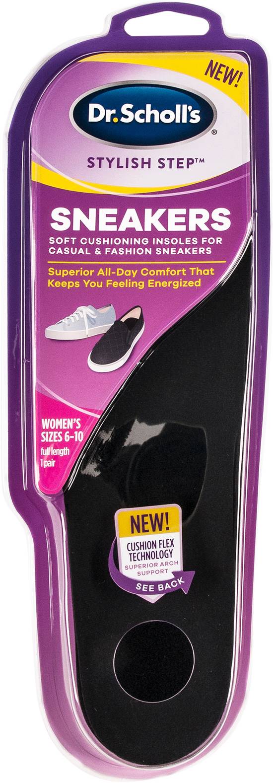 Dr. Scholl's Women's Sizes 6-10 Sneakers Insoles (1 pair)