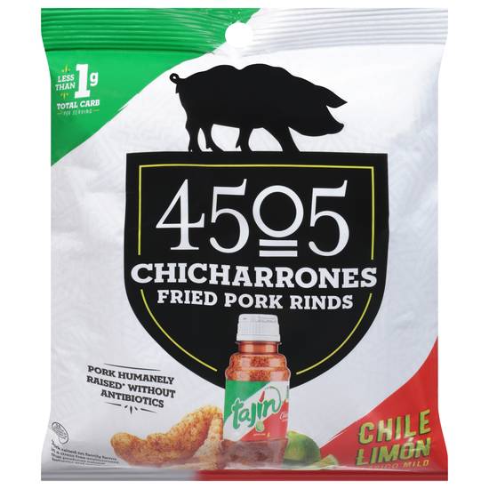 4505 Meats Clasico Mild Chicharrones Fried Pork Rinds (chile limon)