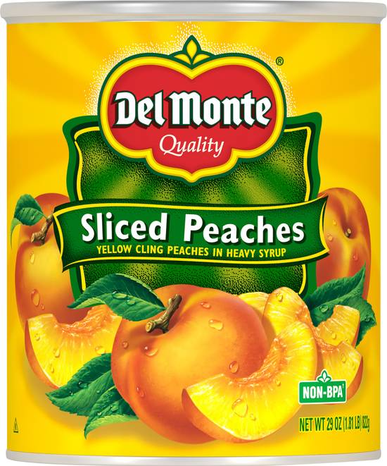 Del Monte Sliced Peaches in Heavy Syrup