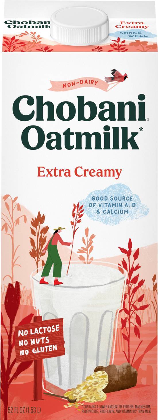 Chobani Non Dairy Oatmilk (52 fl oz) (extra creamy)