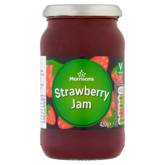 Morrisons Strawberry, Jam (420g)