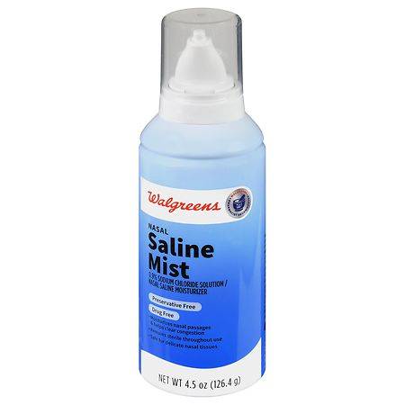 Walgreens Sterile Saline Nasal Mist