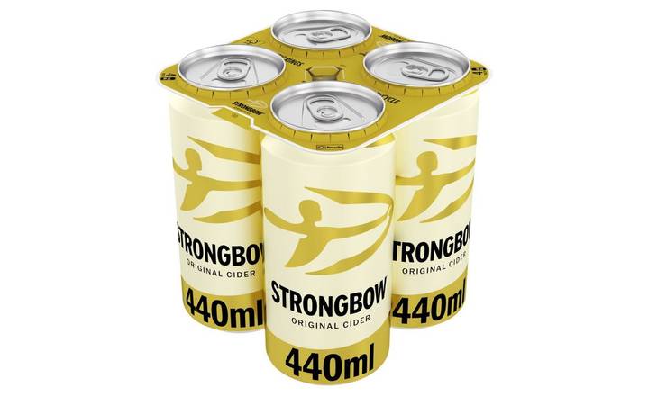 Strongbow Original Cider Cans 4 x 440ml (400082)