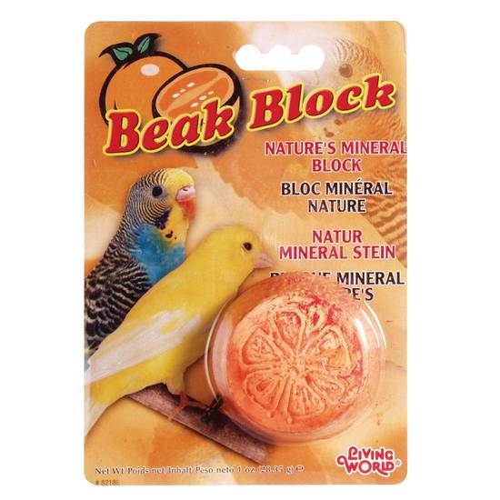 Living World® Beak Block Bird Beak Buffer (Color: Assorted)