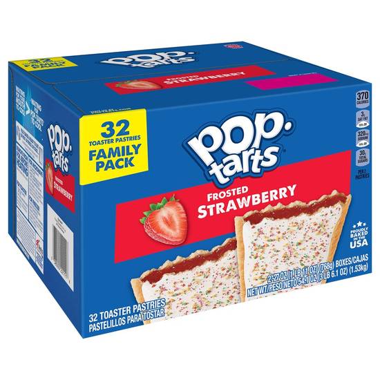 Pop-Tarts Frosted Strawberry Pastries (32 ct)