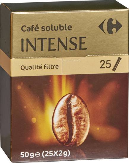 Carrefour - Café soluble intense (50ml)