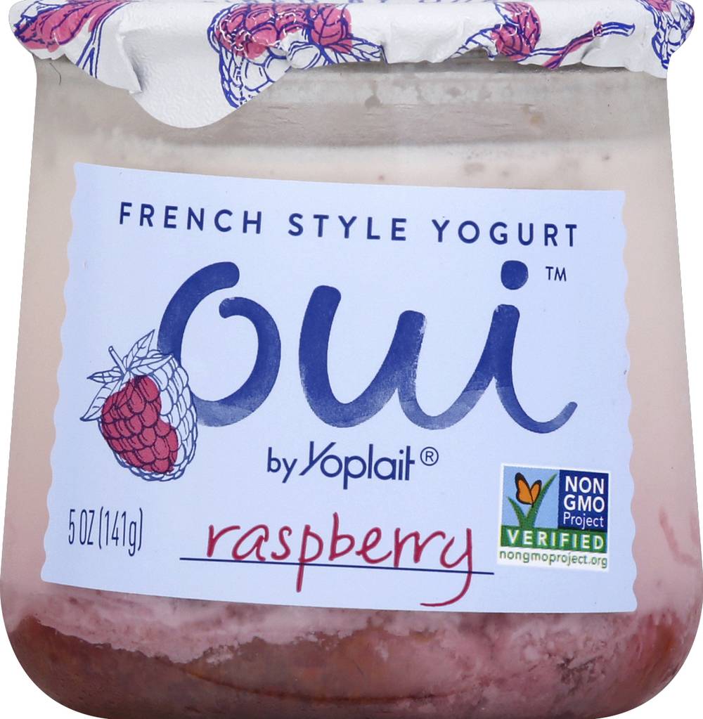 Oui French Style Raspberry Yogurt (5 oz)