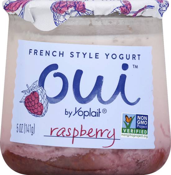 Oui Raspberry French Style Yogurt