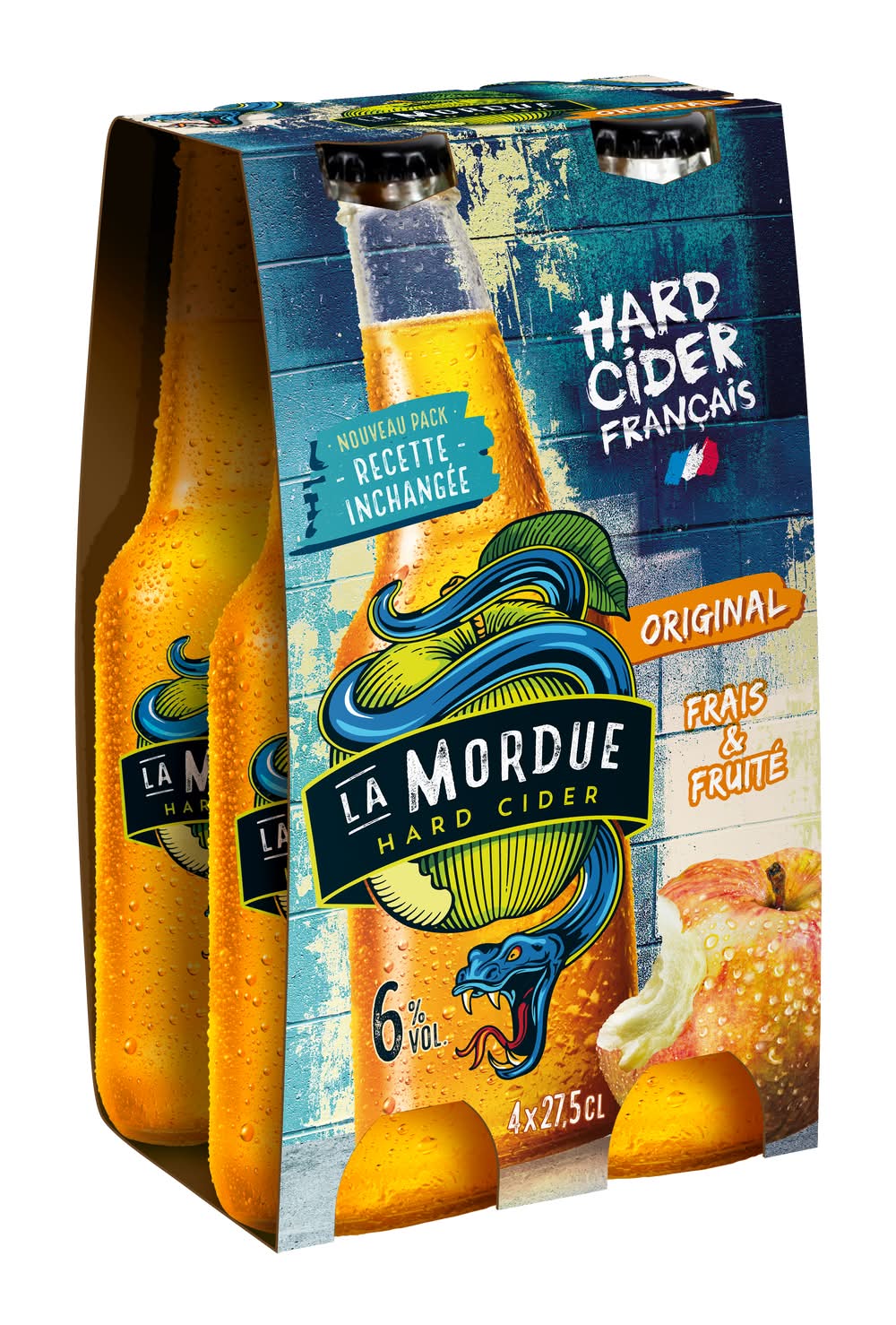 La Mordue - Cidre original (4 x 275ml)