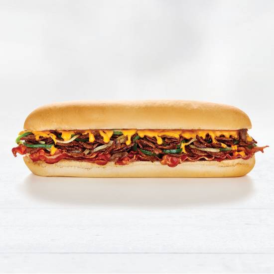 QUESO & BACON CHEESESTEAK - LARGE COMBO