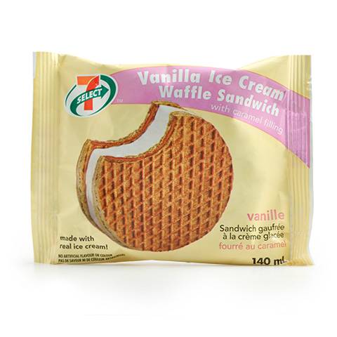 7-Select Waffle Sandwich Vanilla 140g