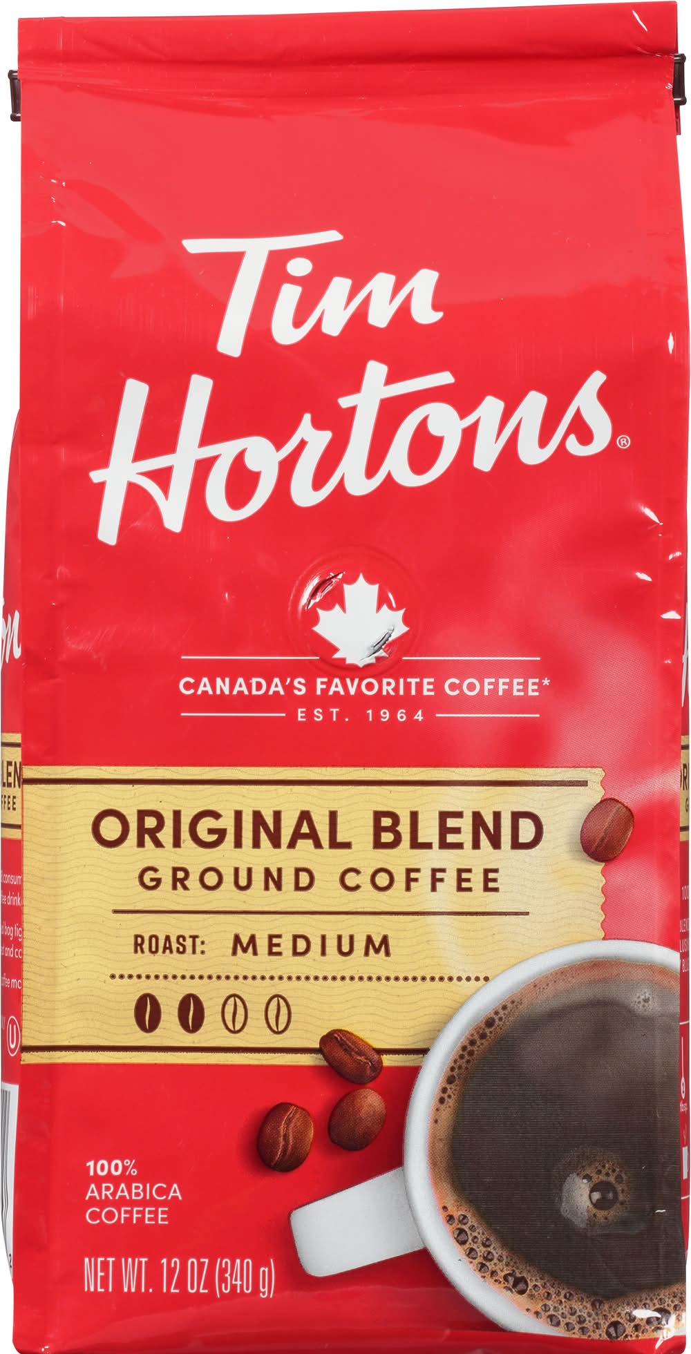 Tim Hortons Original Blend Ground Coffee (12 oz)